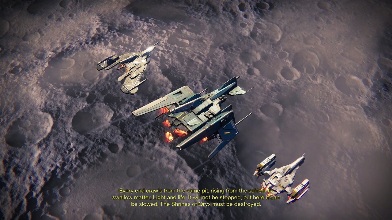 Destiny PS4 Coop Part 603 - (Shrine of Oryx, Moon) Story [With Commentary]