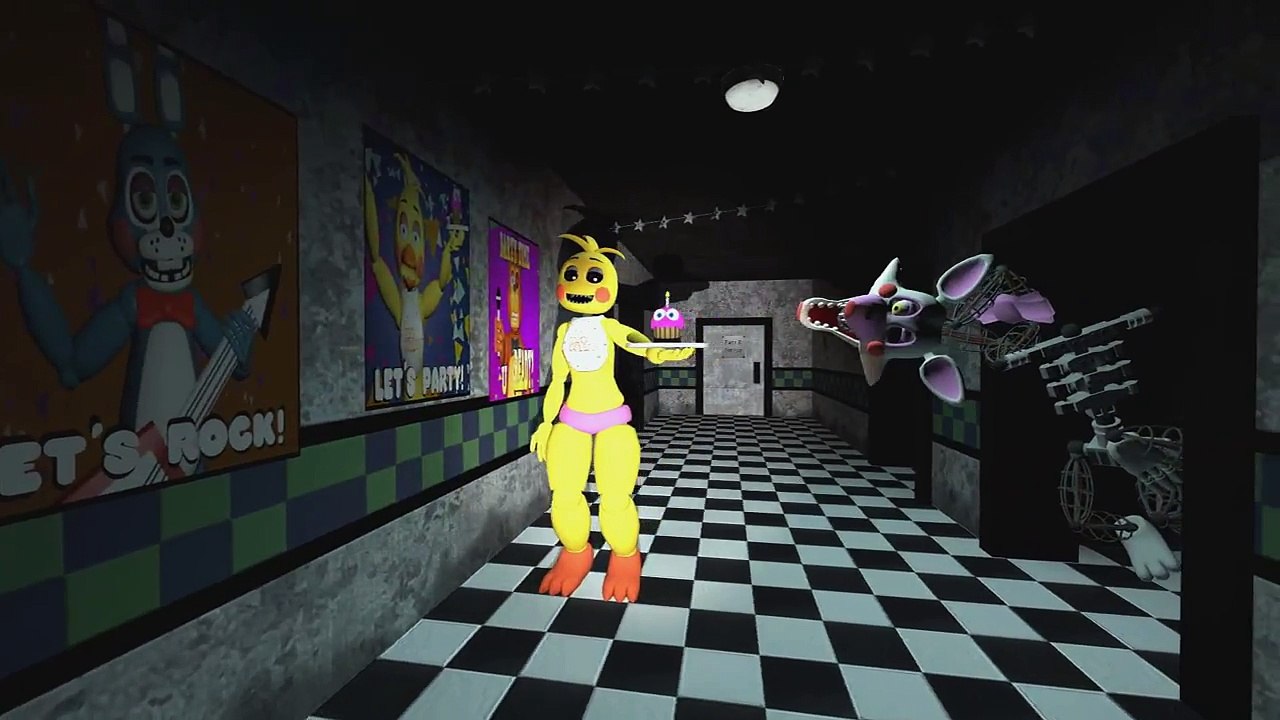 FOXY THE PIRATE IS THE MANGLE'S FATHER!-Five Nights At Freddy's  2 Garry's Mod Toy Animatronics Beta