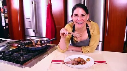 Costillas de cordero con champiñones - Zahie - ActitudFEM