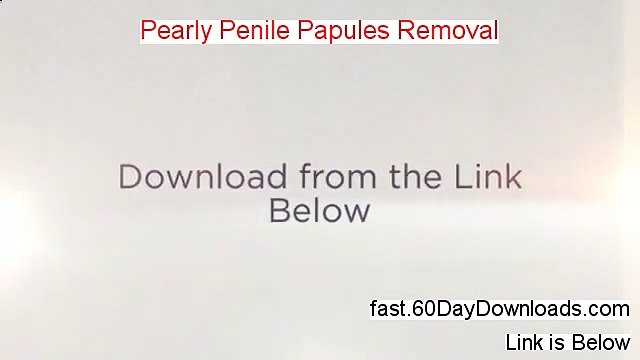 Pearly Penile Papules Removal Cost - Pearly Penile Papules Removal By Josh Marvin