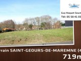 A vendre - Terrain/Terre - SAINT-GEOURS-DE-MAREMNE (40230) - 719m²