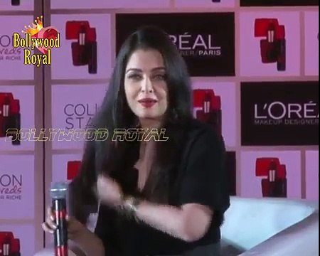 Aishwarya Rai Bachchan L'Oreal Paris Star Pure Reds Pt. 4/4 - 2015