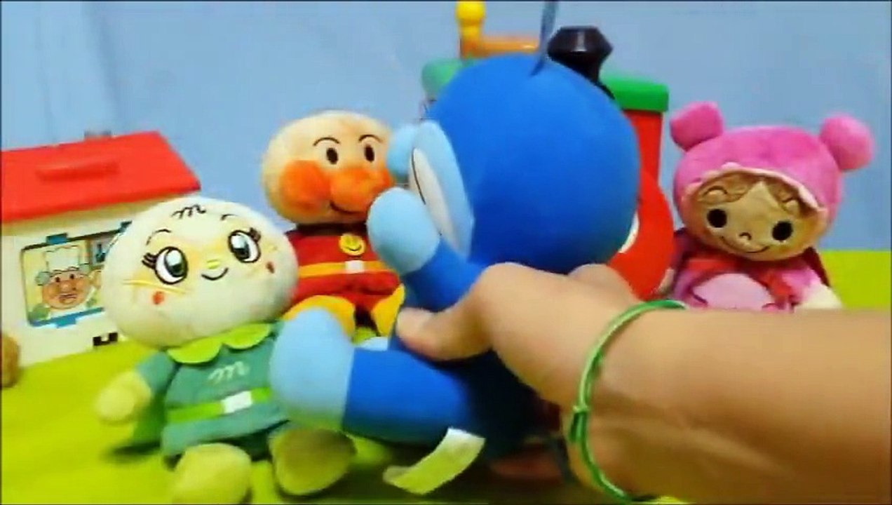 アンパンマン アニメ♥おもちゃ 列車にメロンパンナ あかちゃんまん乗って・・・！ anpanman toys