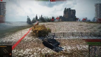 WOT Luchs tier 4 light tank tier 7 match Erlenberg