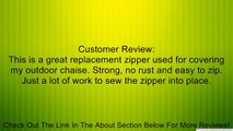 Bimini Top #10 Marine Double Pull Zipper ~ YKK Zipper Review