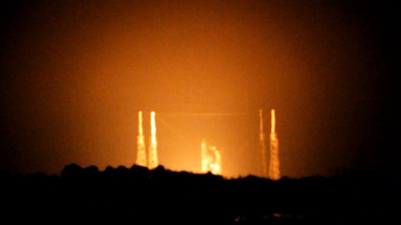 SpaceX Didn't Publish Video of their Landing Attempt Today, But I Did