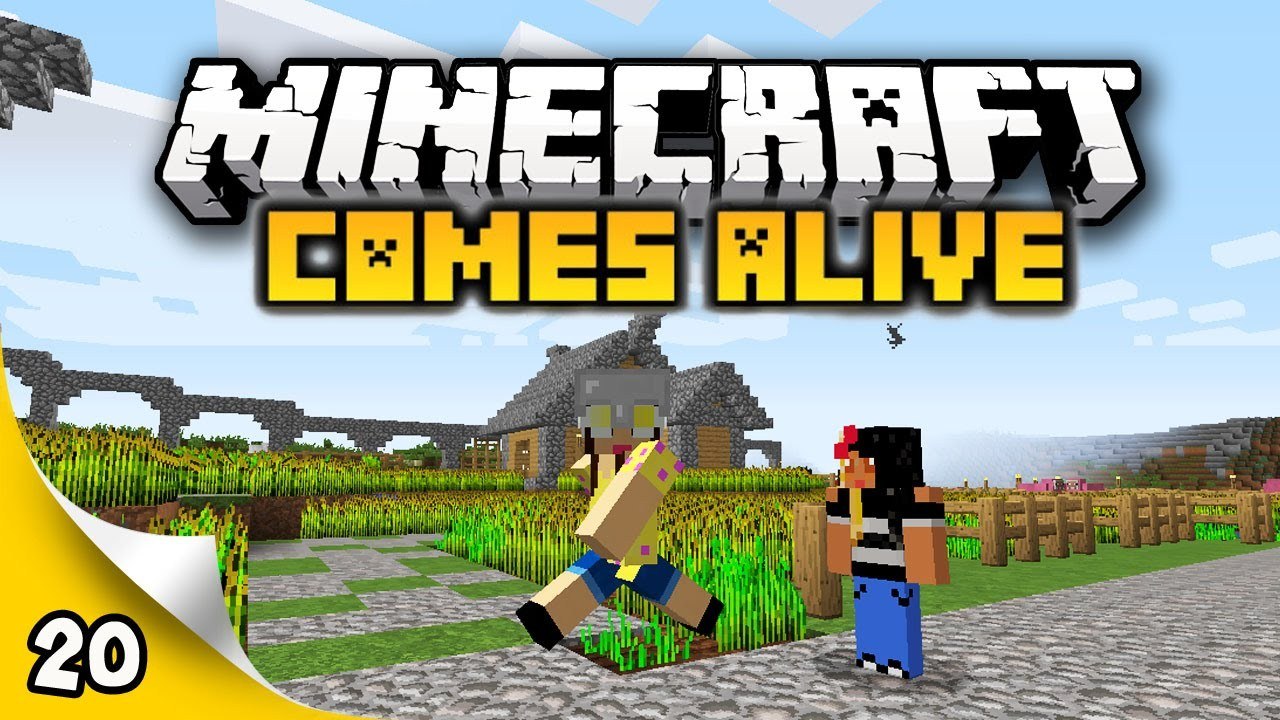 Minecraft Comes Alive 2 - EP 20 - We Adopted Kendra!