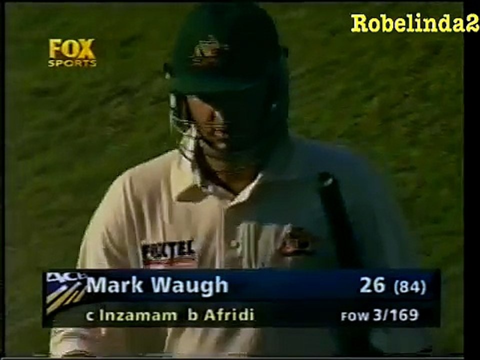 Shahid Afridi First Wicket in Test Video = Hd Video