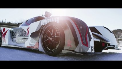 Supercar Drifting Uphill in Snow - Jon Olsson's Rebellion R2K - Team Betsafe