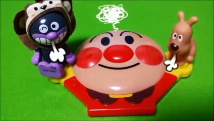 アンパンマン アニメ❤おもちゃ ベビーふろくde遊んでみましたAnpanman Toys