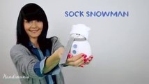 Easy Craft Idea's -snowman with socks