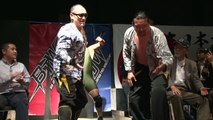 Ryuji Ito, Abdullah Kobayashi & Masaya Takashi vs. Heisei Gokudo Combi  (Kankuro Hoshino & Masato Inaba) & Takayuki Ueki