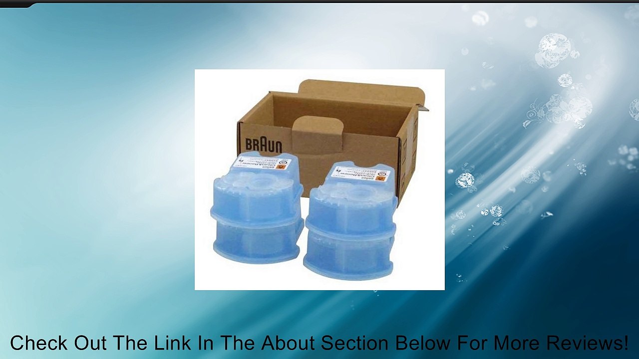 Braun Syncro Shaver System Clean & Renew Refills Review