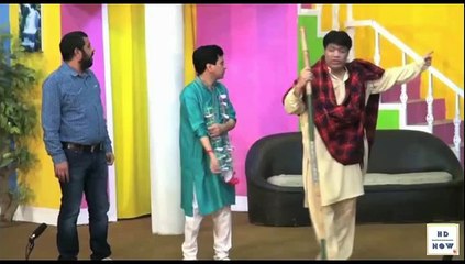 NAACH (FULL DRAMA) - BRAND NEW 2014 PAKISTANI PUNJABI COMEDY STAGE SHOW-Part 1