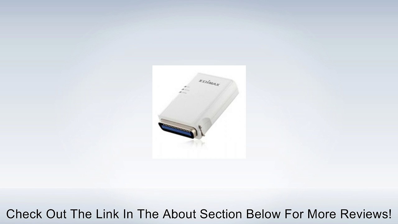 Edimax Parallel Print Server (PS-1206P) Review