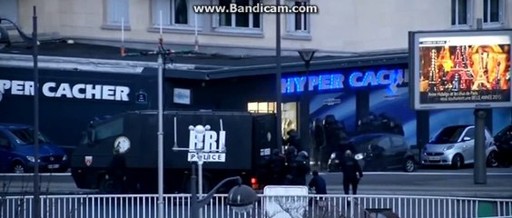 Les images de l'assaut Porte de Vincennes