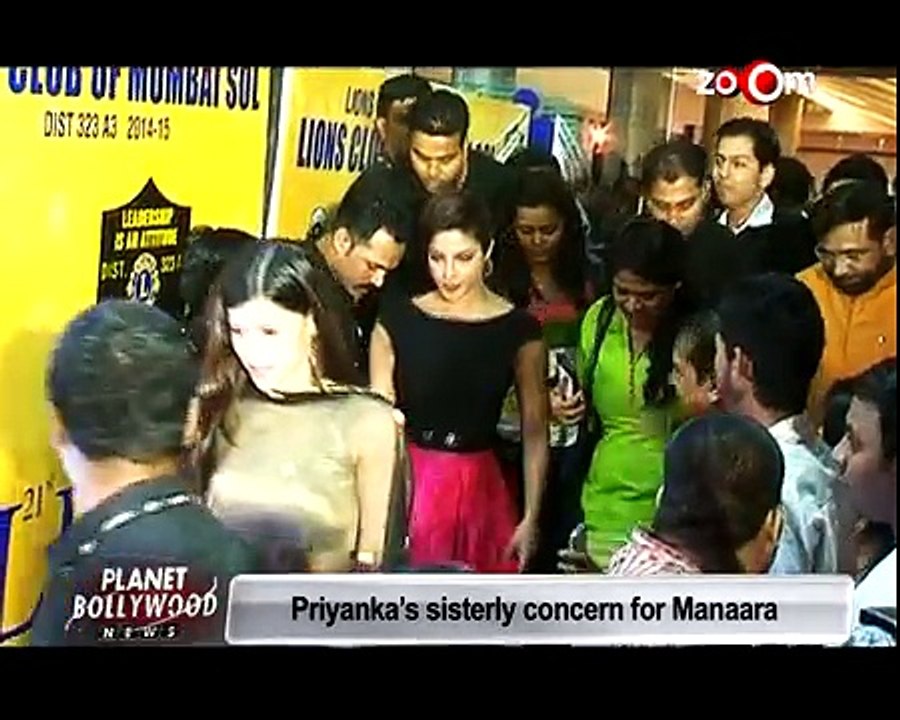 Bollywood stars at an event