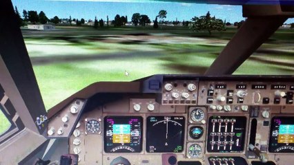 ran out of runway fsx 747