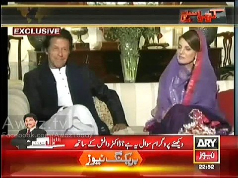 Reham Khan Excellent Reply to those who Criticize Imran Khan’s Sit-in