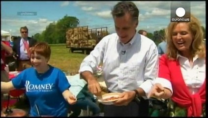 Romney başkanlık yarışı için ilk işareti verdi