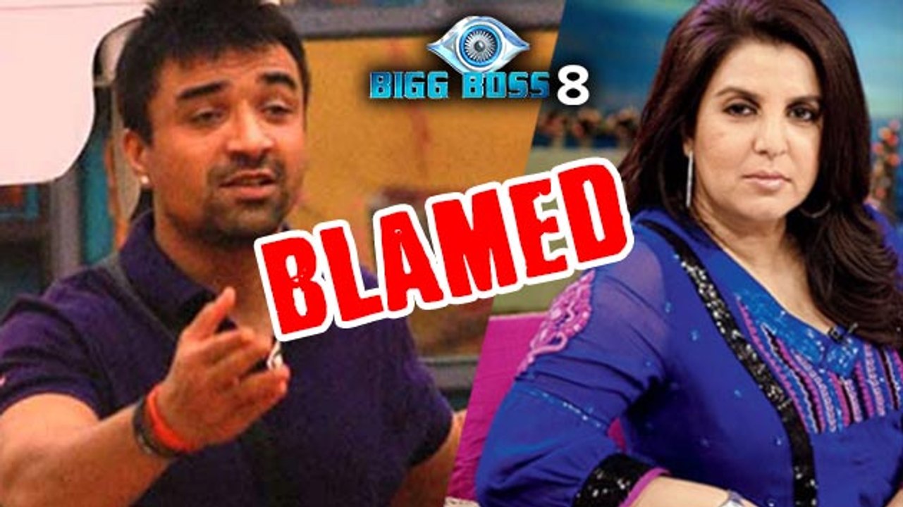 Bigg Boss 8: Ajaz Khan BLAMED Farah Khan For His Eviction !!