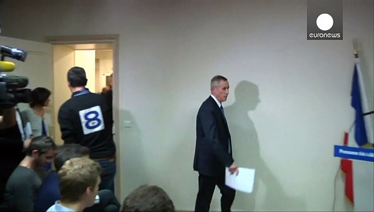 Paris prosecutor Francois Molins gives details of sieges