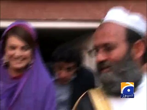 Reham Khan Talks To Geo News Thanks Pakistanis For Support-Geo Reports-09 Jan 2015