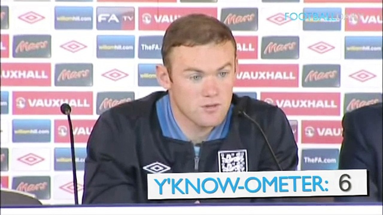 Y'Know-o-meter with Wayne Rooney