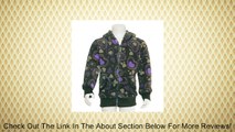 Little Girls Size 5 Grey Purple Heart Fleece Hooded Zipper Jacket Review