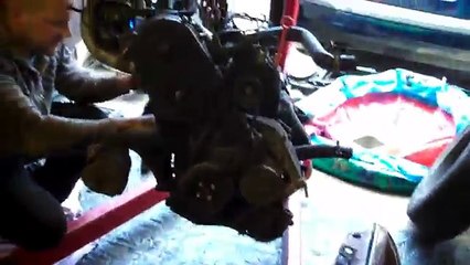 VW Golf MK2 ABF engine conversion - start to finish