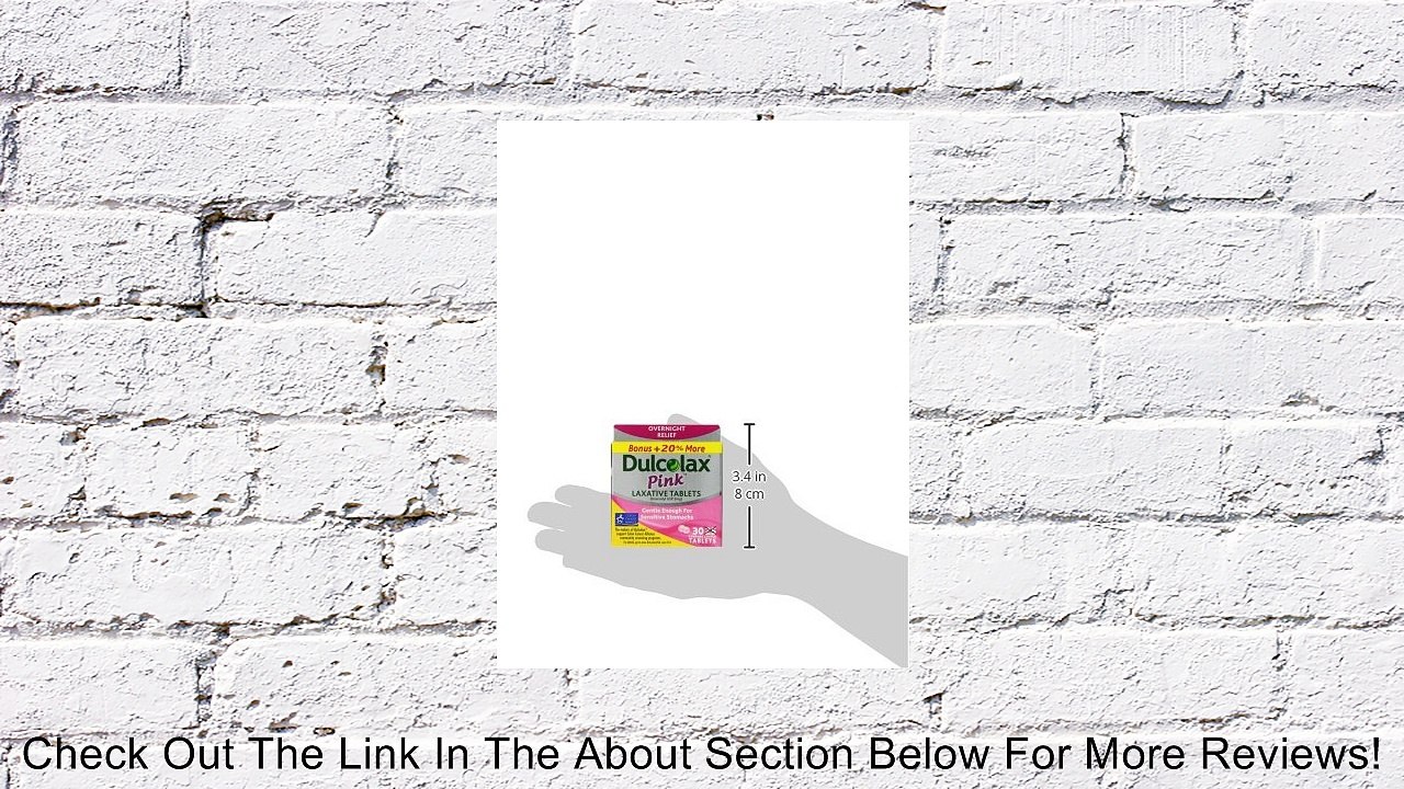 Dulcolax Laxative Tablets for Women Review