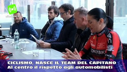 Ciclismo, a Rimini nasce il Team del Capitano con al centro il rispetto agli automobilisti