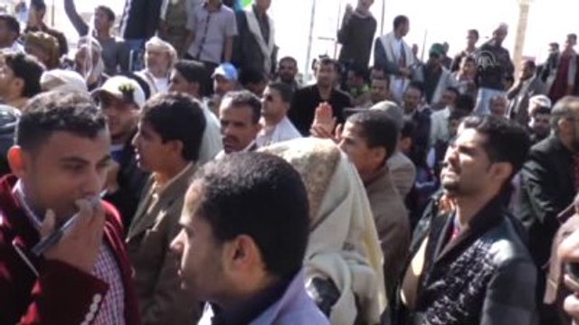 Yemen'de Husi Karşıtı Gösteriler