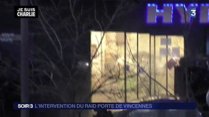 Le terroriste Coulibaly abattu par le RAID - Assaut final porte de Vincennes