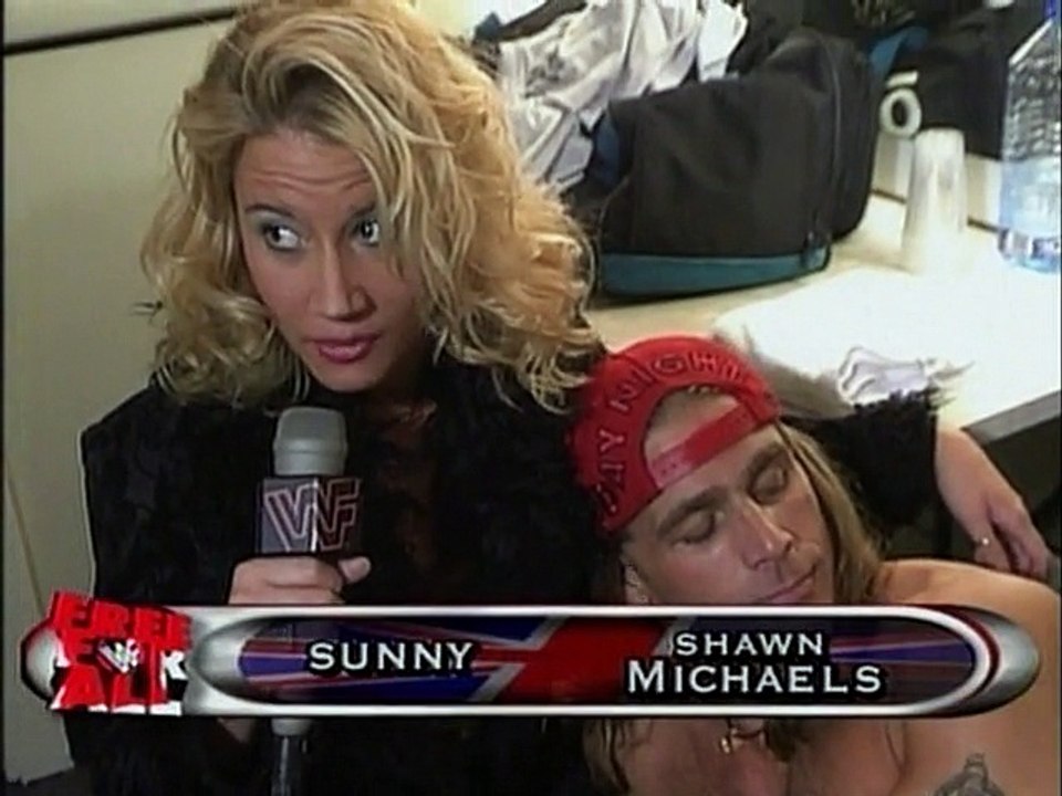 Shawn Michaels Promo with Sunny (One Night Only 1997) video Dailymotion