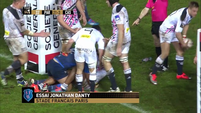 TOP14 - Stade Français-Castres: 49-13 - J16 - Saison 2014/2015