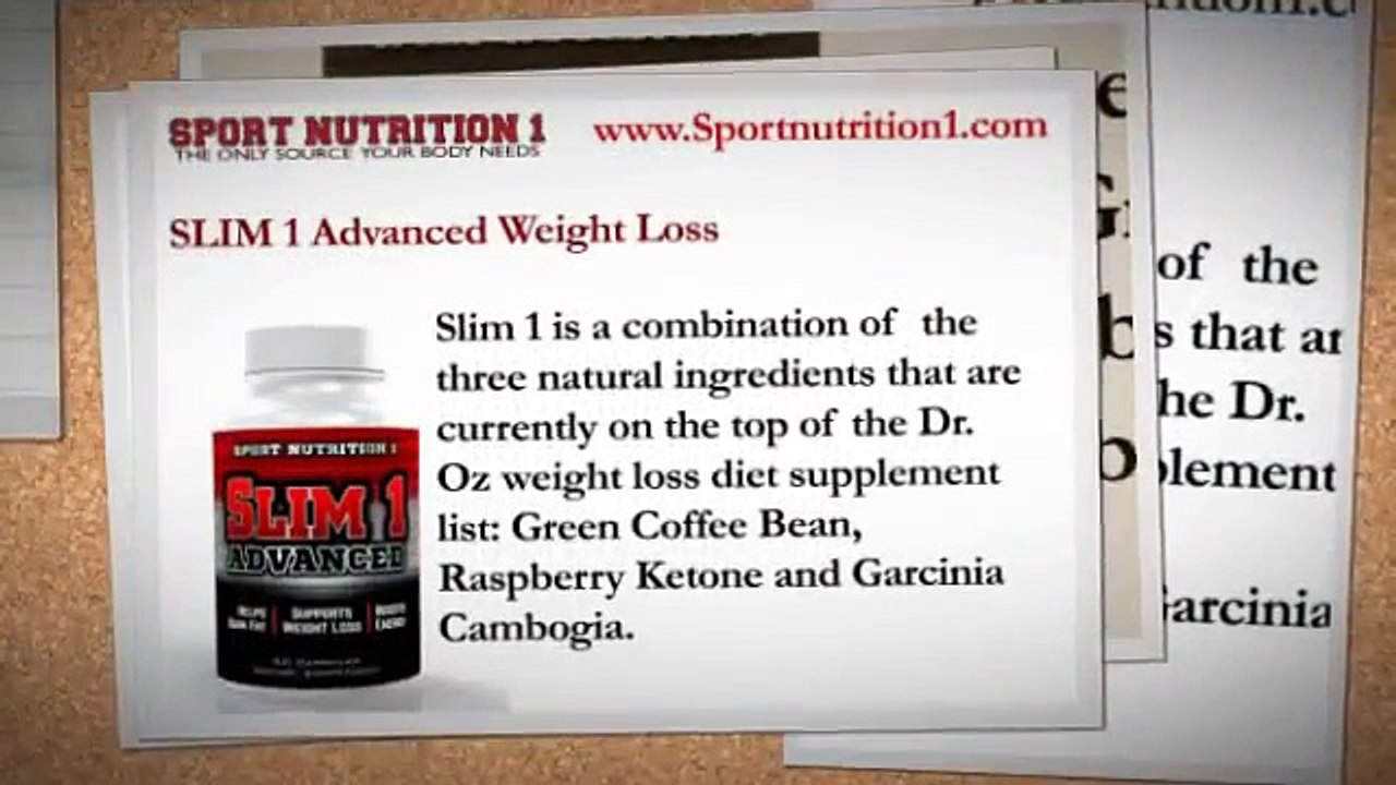 SLIM 1 Advanced Weight Loss