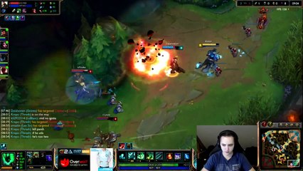 Krepo très solide avec Thresh - League of legends