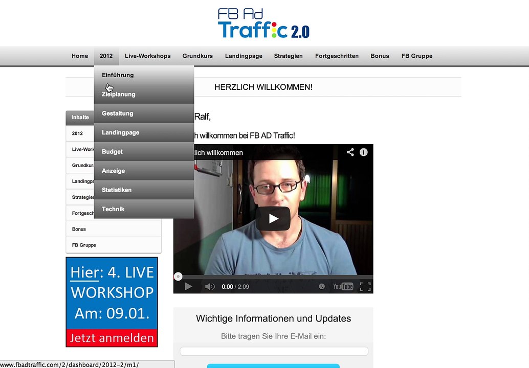 Review zu Facebook Traffic Ads von David Seffert