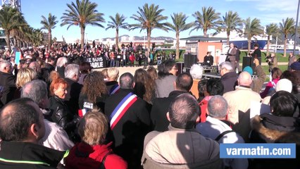 Charlie Hebdo: Minute de silence en mémoire des victimes à La Seyne