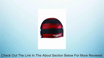 Team Speedo Distressed Flag Silicone Swim Cap Review