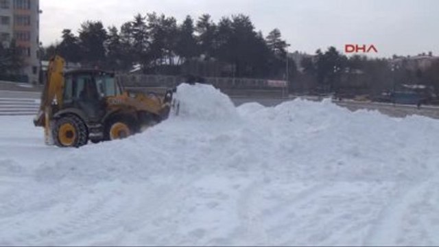 Erzurum - Kar Durdu Sibirya Soğukları Çıktı: Ardahan Göle - 35.7