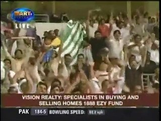 Shahid Afridi 32 runs in 1 Over  vs Sri Lanka