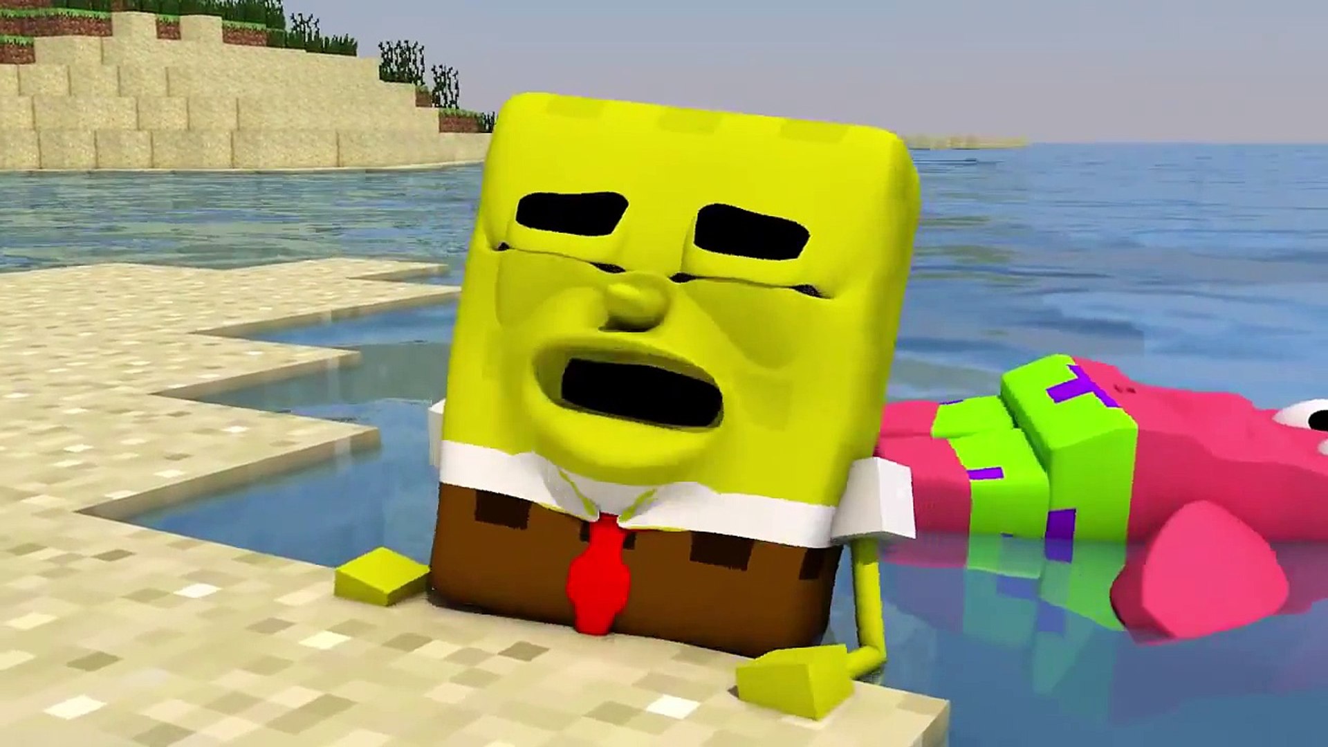 Spongebob In Minecraft