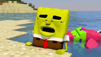 ♫ SPONGEBOB IN MINECRAFT 3! ♫ 3D Animation