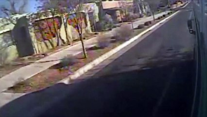 Un spectaculaire accident de bus aux États-Unis