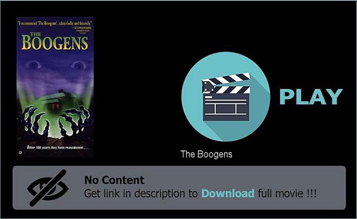 Download And Watch The Boogens Movie Online