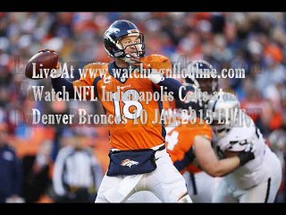 watch nfl Colts vs Broncos live online