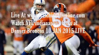 watch nfl Colts vs Broncos live online