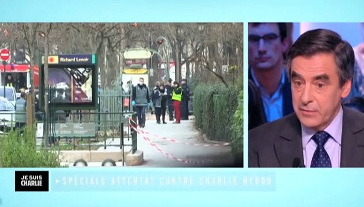 François Fillon réagit après l'attentat contre Charlie Hebdo